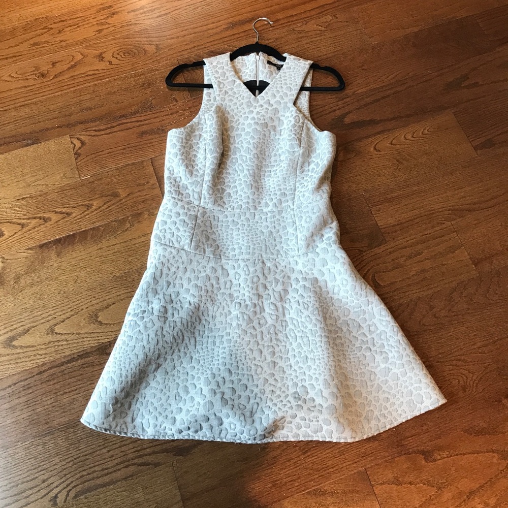 Tibi gray dress